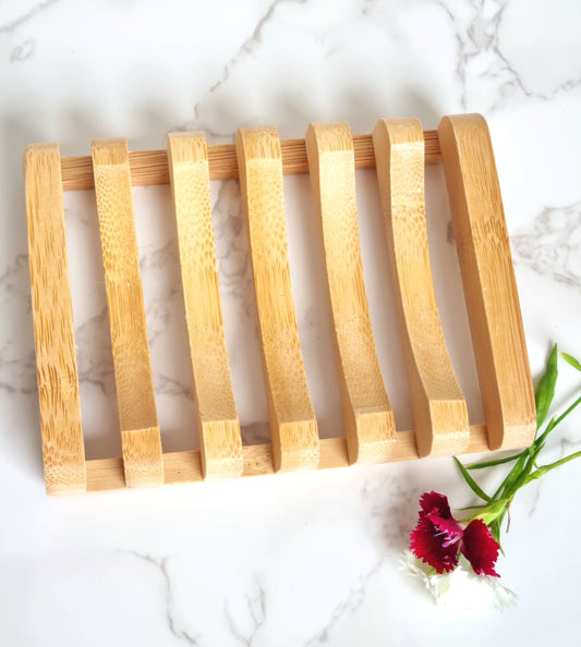 Bamboo Wood Soap Dish